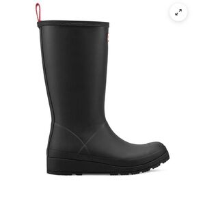 Hunter Black Ankle Boots